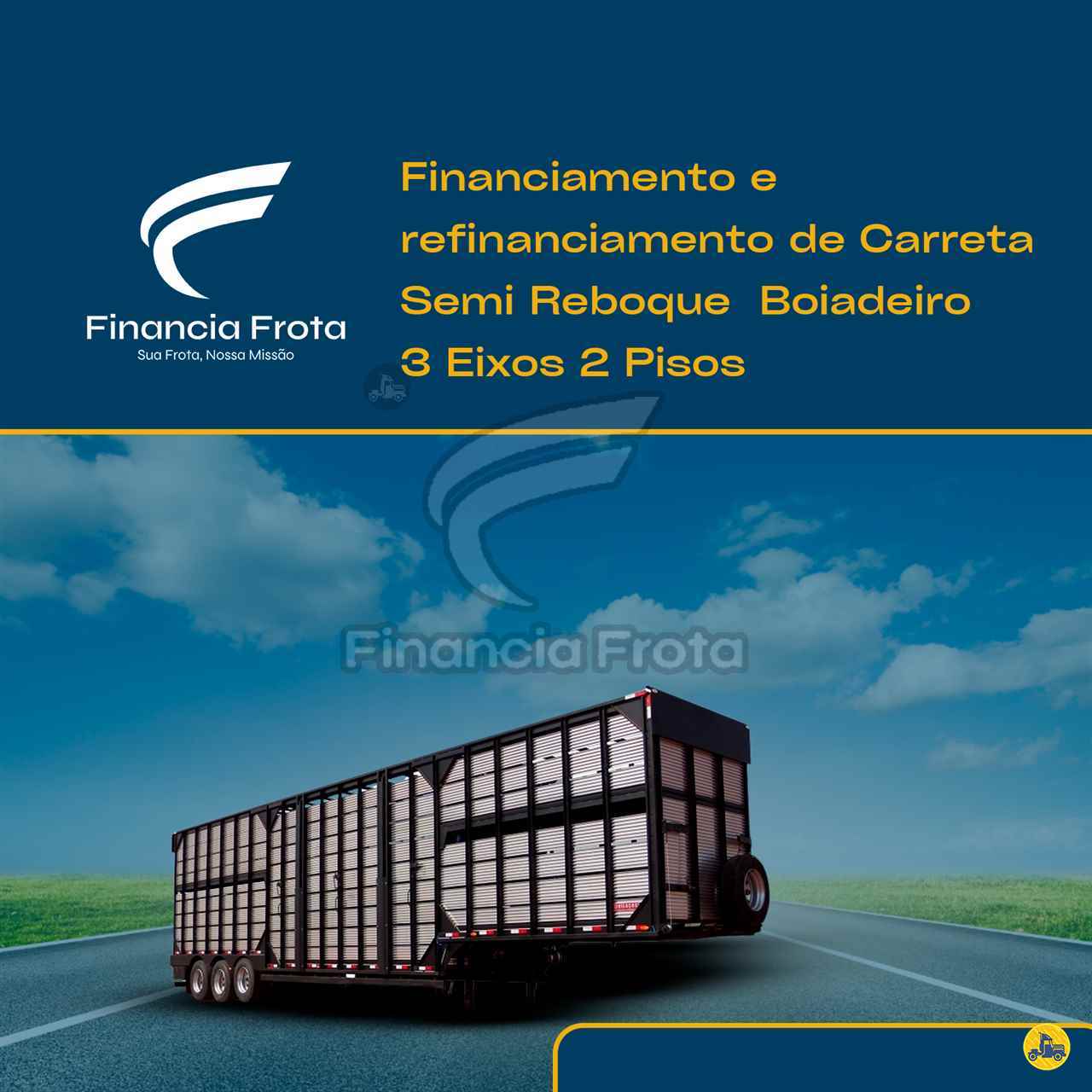 Financiamento Carreta Semi Reboque Boiadeiro 3 Eixos 2 Pisos - Financia Frota